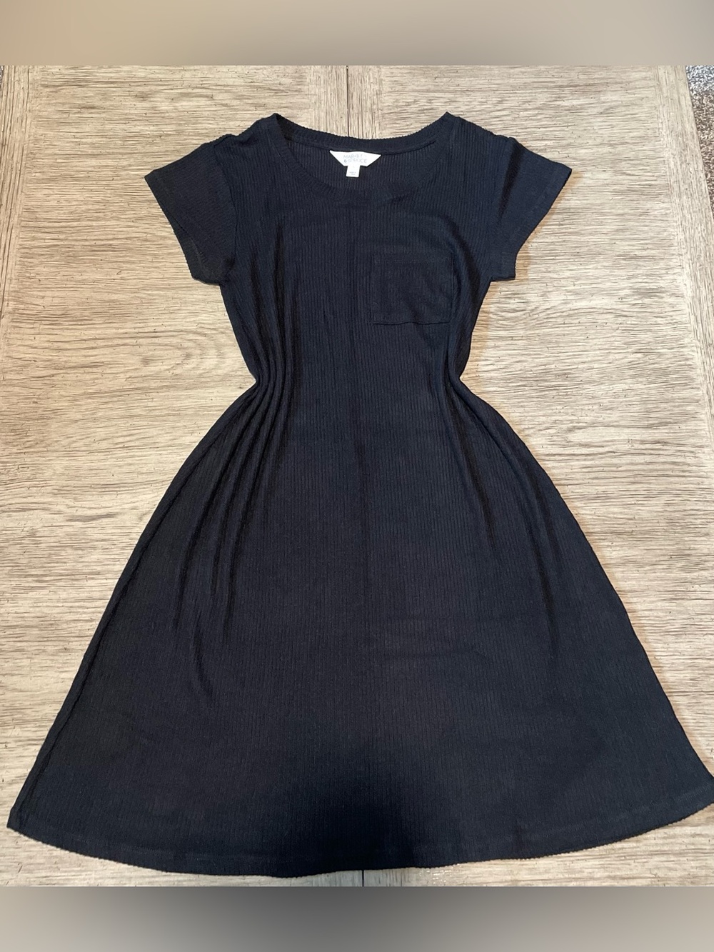 Market & Spruce ribbed black women’s small dress. Super soft & cute! Never worn!